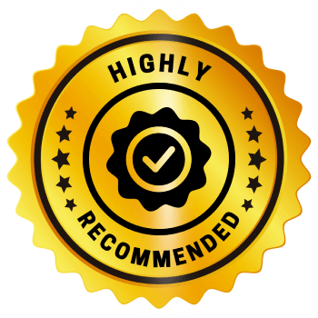 highly recommended badge